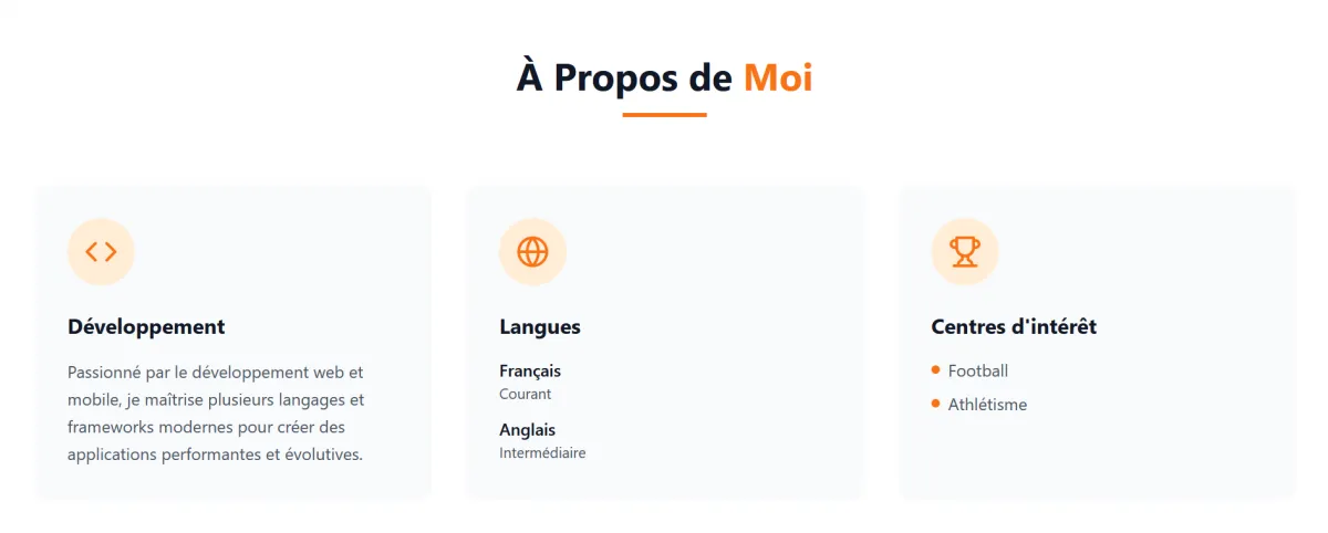 Je propose de vous faire votre porfolio professionnel