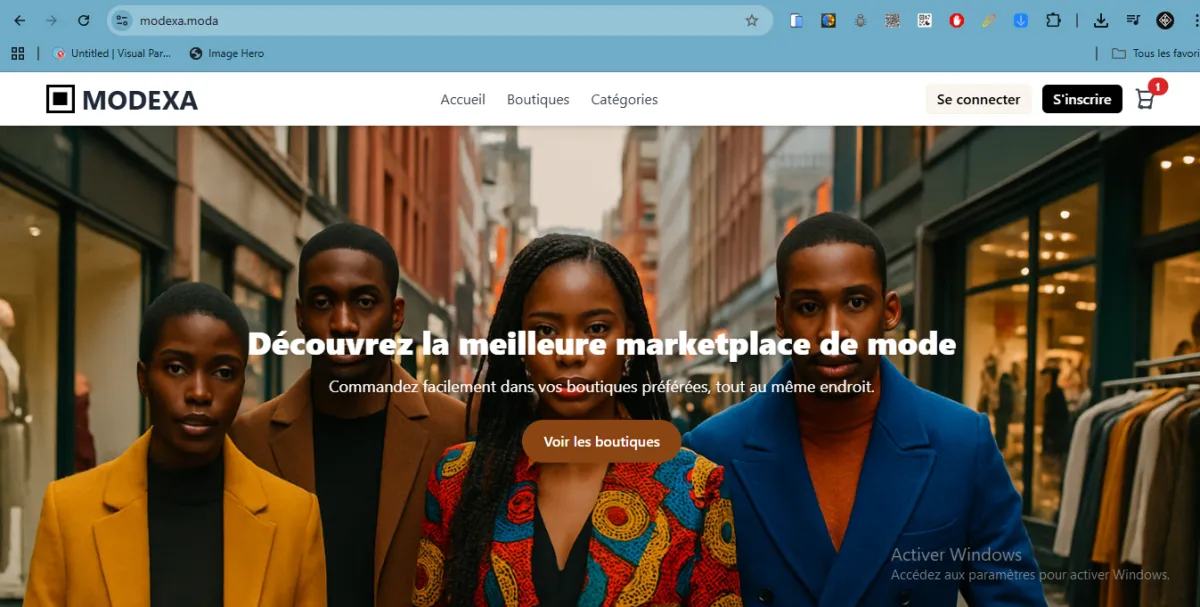 Je vous met en place un site vitrine, qui permettra de booster, votre visibilite en ligne.