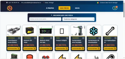 CRÉATION DE SITES WEB E-COMMERCE MODERNES SUR MESURE AVEC RÉFÉRENCEMENT SEO PROFESSIONNEL